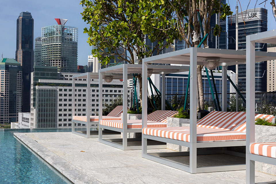 Cabanas at Canyon Club | Mondrian Singapore Duxton